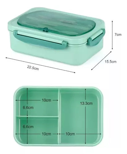 LONCHERA PARA MICROONDAS, CONTENEDOR DE ALIMENTOS.